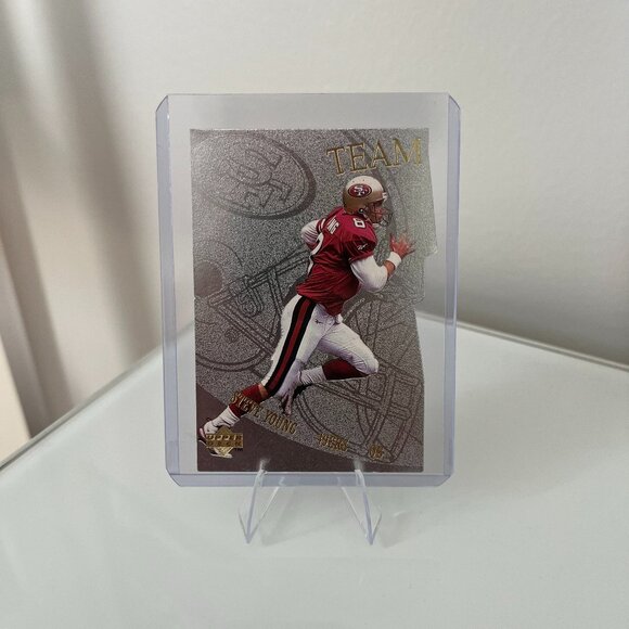 1997 Upper Deck Steve Young & Jerry Rice Teammates Cards - Picture 1 of 4